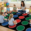 Primary Big Dots Seating Rug