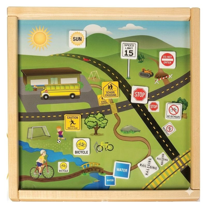 Race & Learn Language Wall Activity