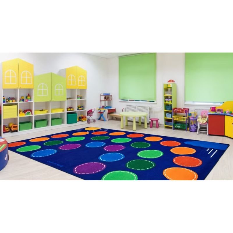 Rainbow Arch Seating Classroom Rug