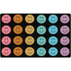 Rainbow Reflections Happy Face Seating Rug