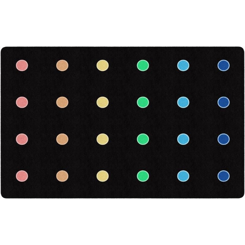 Rainbow Reverie Mini Dots Seating Rug