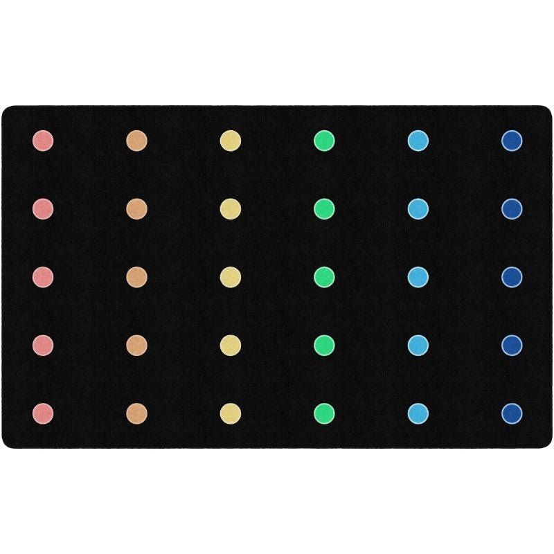 Rainbow Reverie Mini Dots Seating Rug