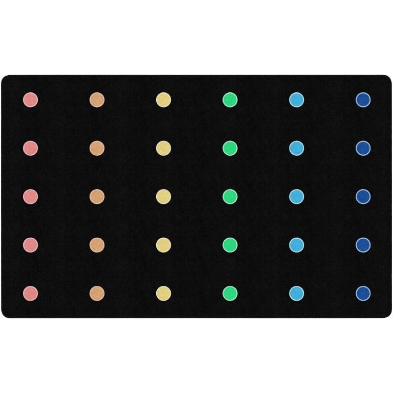 Rainbow Reverie Mini Dots Seating Rug