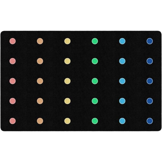 Rainbow Reverie Mini Dots Seating Rug