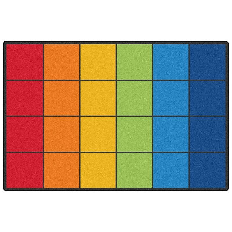 Rainbow Reverie Classroom Rug