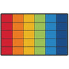 Rainbow Reverie Classroom Seating Rug