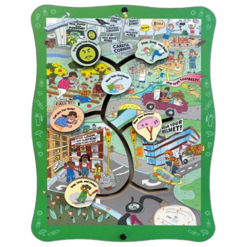 Safety Road Wall Activity Toy