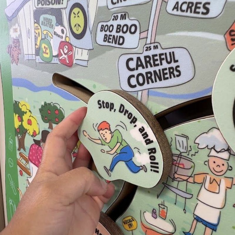 Safety Road Wall Activity Toy