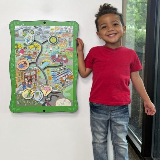 Safety Road Wall Activity Toy