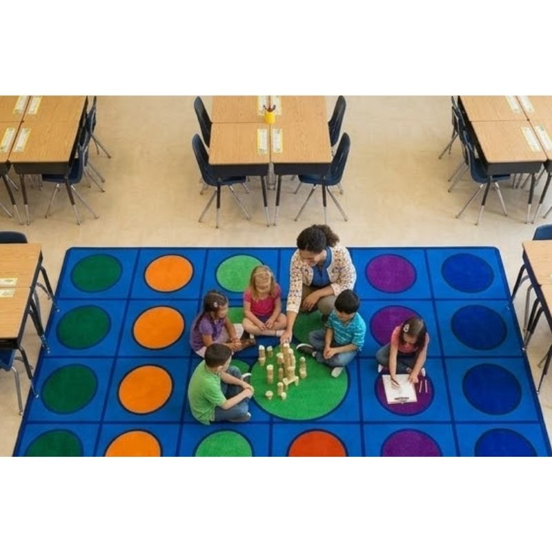 Seating Circles Classroom Rug