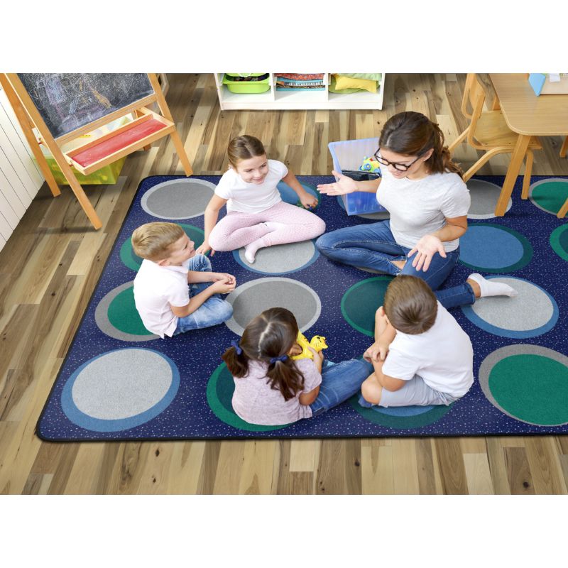 Sitting Spots Cool Teaches Rug