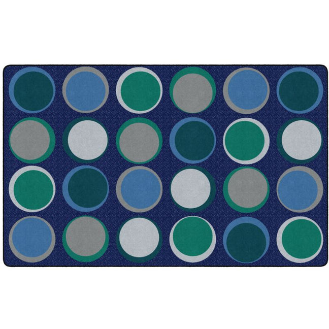 Sitting Spots Cool Classroom Rug