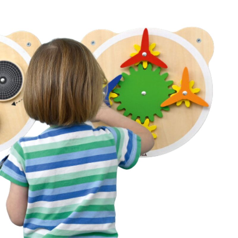 Spinning Pinwheels Sensory Wall Toy