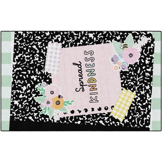 Spread Kindness Composition Book Rug