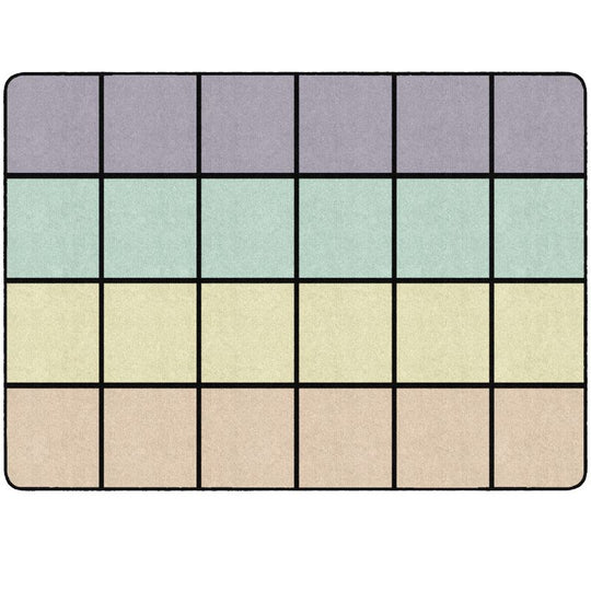 Soft Bloom Seating Rug