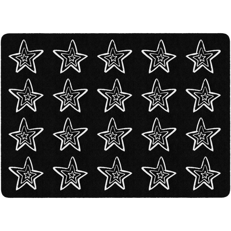 Star Sampler Seating Rug