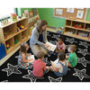 Star Sampler Seating Rug
