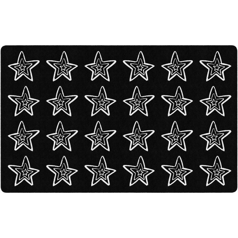 Star Sampler Seating Rug