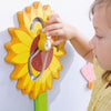 Sunflower with Bee Wood Play Wall Decor