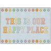 This is Our Happy Place Smiley Face Rug