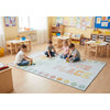 This is Our Happy Place Smiley Face Rug