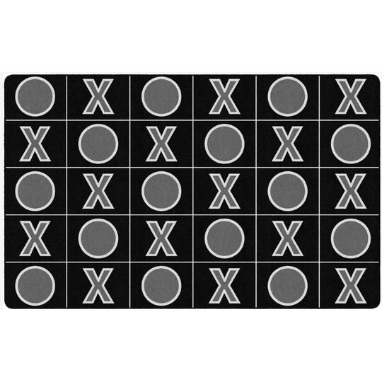 Tic Tac Toe Classroom Seating Rug