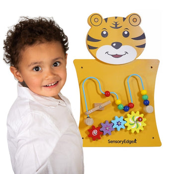 Tiger Bead Math Gears Wall Toy