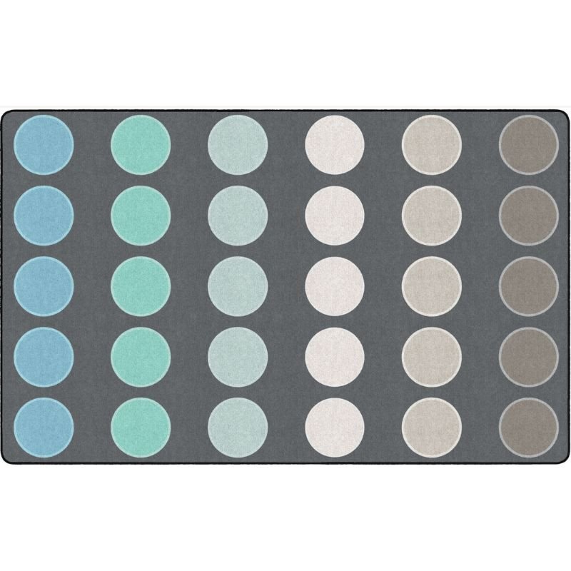 Tranquil Dots Classroom Seating Rug