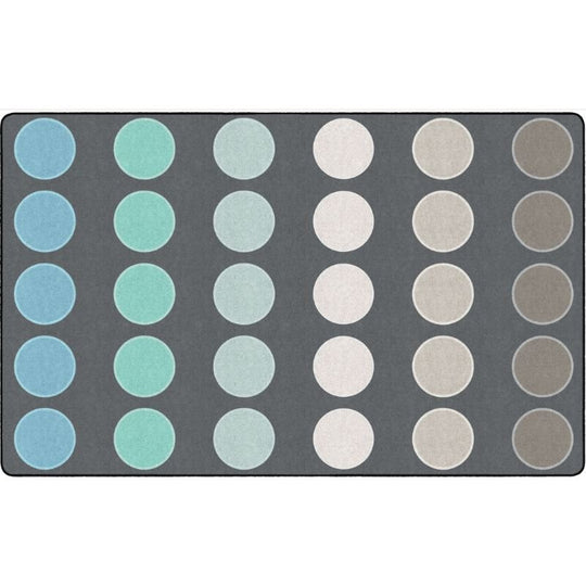 Tranquil Dots Classroom Seating Rug