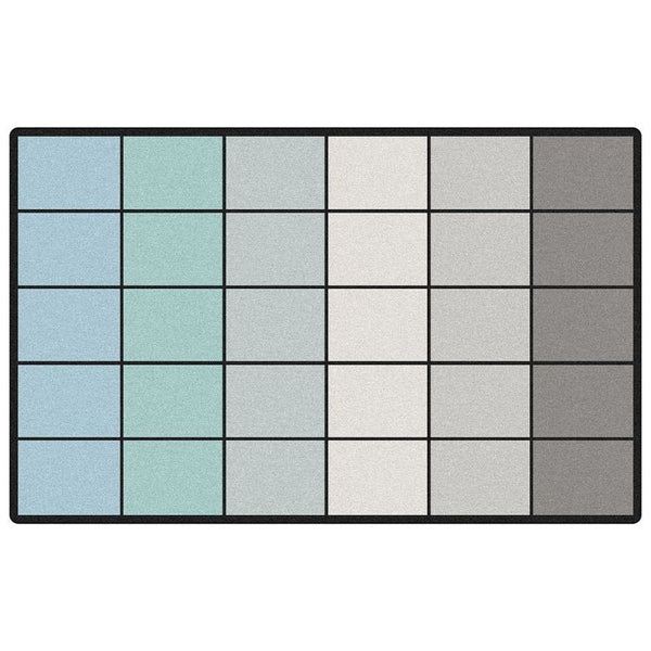 Tranquil Tundra Classroom Seating Rug
