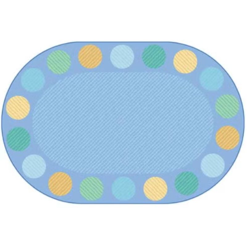 Tranquil Spot Oval Seating Rug