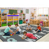 Tranquil Tundra Alphabet Star Classroom Rug