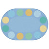 Tranquil Spot Oval Seating Rug