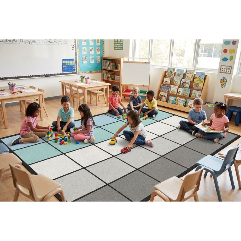 Tundra Horizon Classroom Rug
