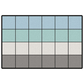 Tundra Horizon Classroom Rug - 24 Seats
