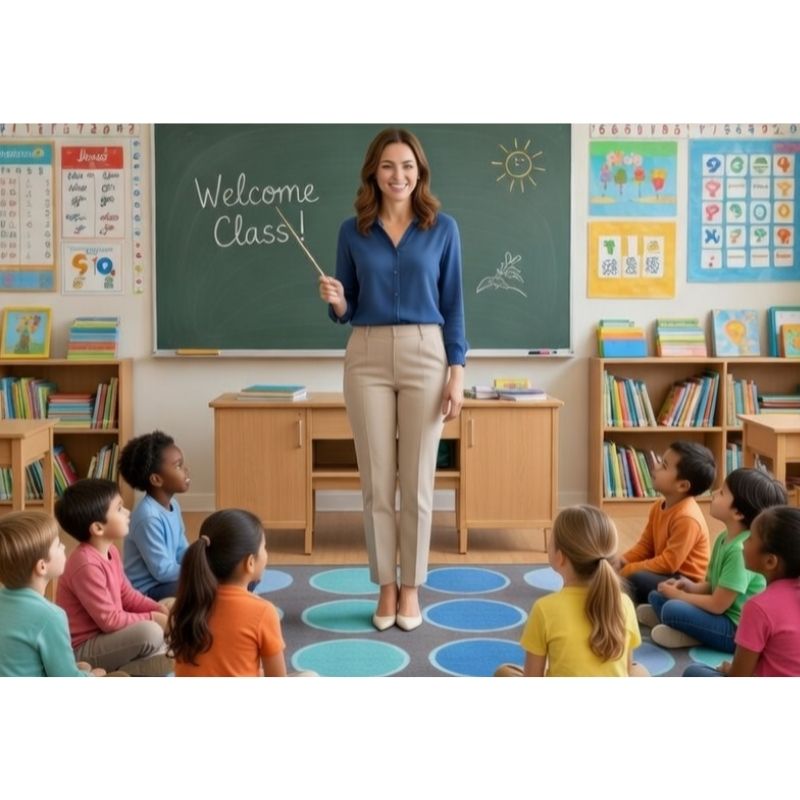 Twilight Tides Circle Time Classroom Seating Rug