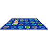Watercolor Spots Seating Rug