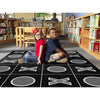 X Marks The Spot Classroom Seating Rug