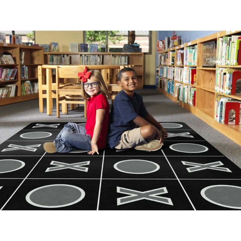 X Marks The Spot Classroom Seating Rug