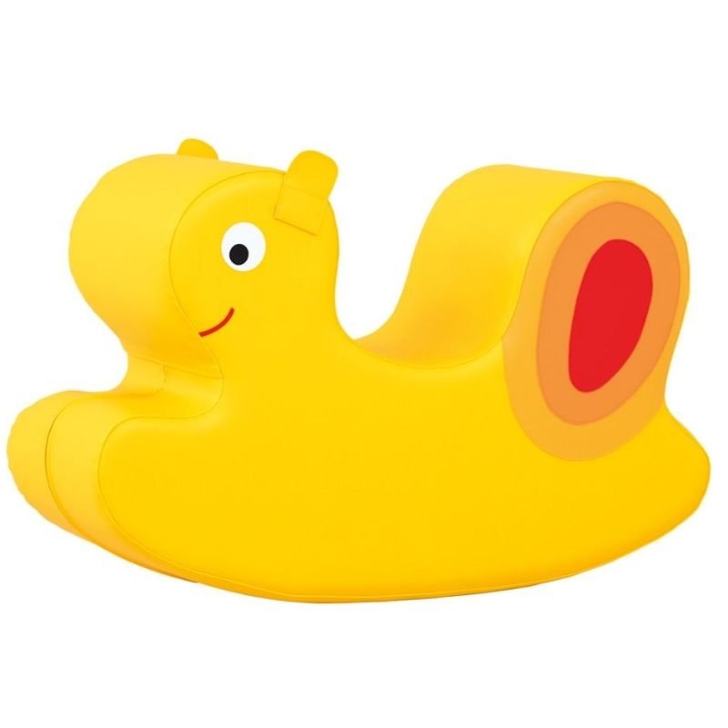Yellow Snail Vinyl Kids Rocker