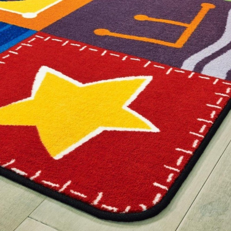 3801 Alphabet Blocks Rug