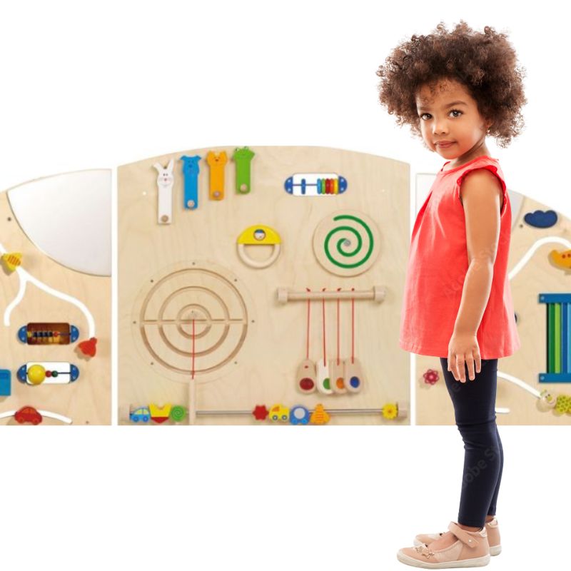 Motor Skills E Sensory Learning Wall Panel by HABA, Free Shipping