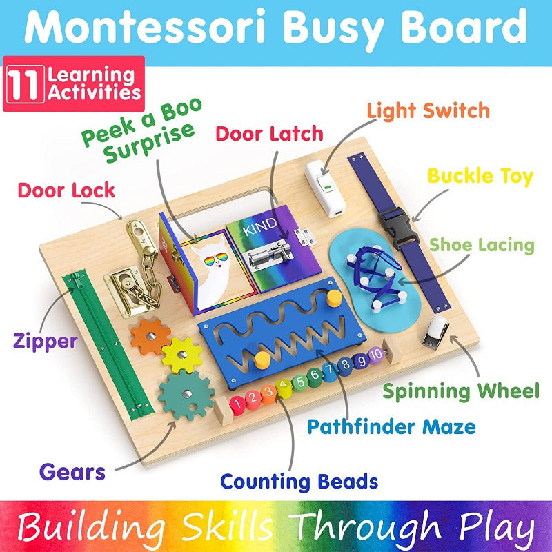 SensoryEdge Be Kind Busy Board