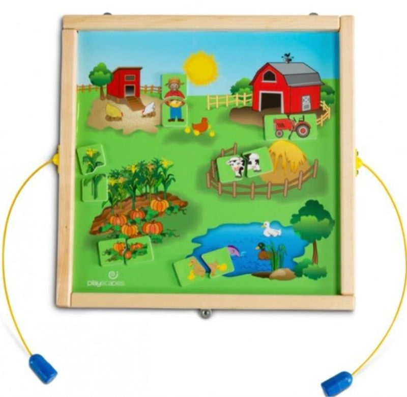 Animal Farm Wall Activity for Waiting Areas Pediatrics Children 