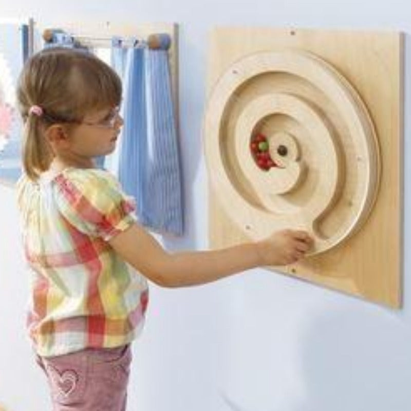 Turning Spiral Sensory Wall Panel