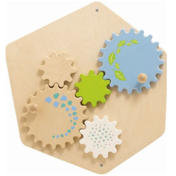 Gears Wheels Wall Activity Panel