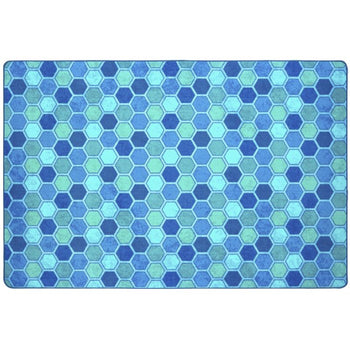 Honeycomb Pattern Rug