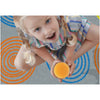 Multi-Color Seating Cirlces Rug - Flagship Carpets