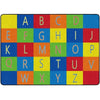 Multi Color Alphabet Seating Rug