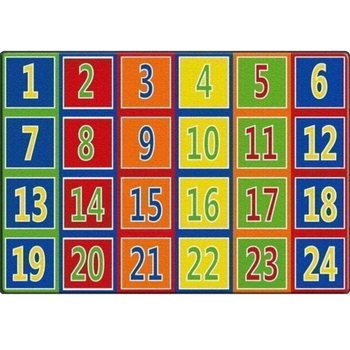 Number Rows 123's Primary Rug - Flagship Carpets